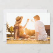 Save The Date Dans Notre Époque Mariage (Dos)