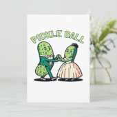 Save The Date Danse de bal de Pickball (Debout devant)