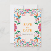 Save The Date Date de mariage mexicaine à retenir (Devant)