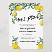 Save The Date Date de mariage reportée, annonce d'un nouveau pla (Devant / Derrière)