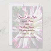 Save The Date Dazzling Dahlia Mariage (Devant)