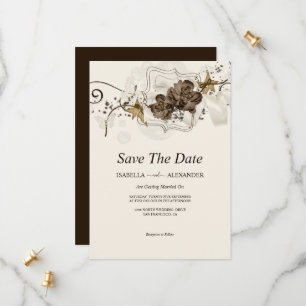Save The Date De Beaux Aménagements Fleurs