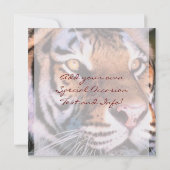 Save The Date De Belles Annonces De Tigre (Dos)