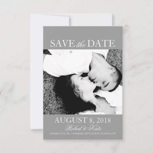 Save the date | De DATUM-foto opslaan (Voorkant)