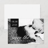 Save the date | De datumfoto opslaan (Voorkant / Achterkant)