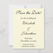 Save the date! De kus van Gustav Klimt Date (Achterkant)