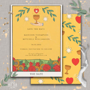 Save The Date Deck de Tarot Vintage Divination Mariage Mystique