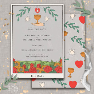 Save The Date Deck de Tarot Vintage Divination Mariage Mystique