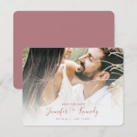 Découpage blanc minimaliste Rose poussiéreux Scrip