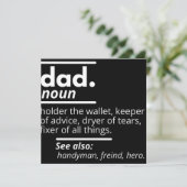 Save The Date Définition de papa (Debout devant)