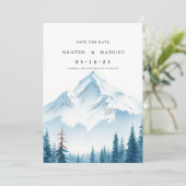 Save The Date Delicate Mountain (Debout devant)