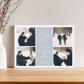 Save The Date Demande romantique | Collage de photos Enregistrer