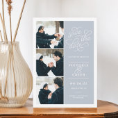 Save The Date Demande romantique | Collage de photos Enregistrer