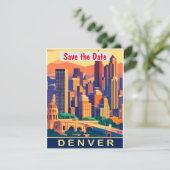 Save The Date Denver, City Skyline, Colorado (Debout devant)