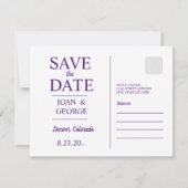 Save The Date Denver, City Skyline, Colorado (Dos)