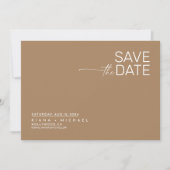 Save The Date Desert Vibes Mariage Horizontal ID1019 (Devant)