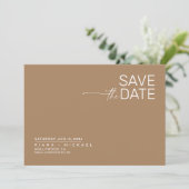 Save The Date Desert Vibes Mariage Horizontal ID1019 (Debout devant)