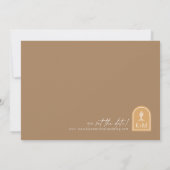 Save The Date Desert Vibes Mariage Horizontal ID1019 (Dos)