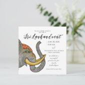 Save The Date Design artistique du Sri Lanka (Debout devant)