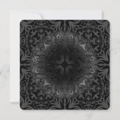 Save The Date Design en bois gris Enregistrer la date Mariage (Dos)