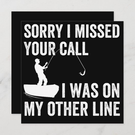 Save The Date Désolé. J'ai perdu mon appel (Devant / Derrière)