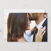 Save The Date Destination Beach Wedding Photo Enregistrer la dat (Dos)