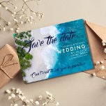 Save The Date Destination de Wedding Save Dates<br><div class="desc">Gorgeous aerial beach photographiy wedding save the date cards for your destination, island or beach wedding. This Invite can be used for any tropical beach or location of your choice, simply change the wording on the template to fit your needs. Customize with your names, wedding date and location Bottom of...</div>