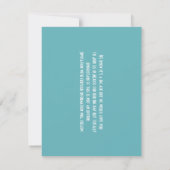 Save The Date Destination mariage Mexique Enregistrer La Date (Dos)