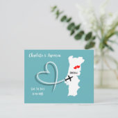 Save The Date Destination Mariage Portugal Enregistrez La Date (Debout devant)