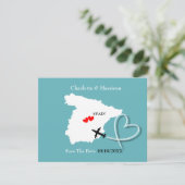 Save The Date Destination Mariages À L'Étranger Espagne Enregist (Debout devant)