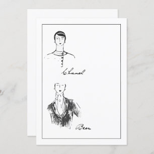 Save The Date Détails de la mode française 1925