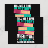 Save The Date Devis Livres Interdits (Devant / Derrière)