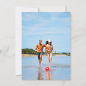 Save The Date Diamant de football (Dos)