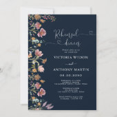 Save The Date Dîner de répétition des Fleurs sauvages de la Mari (Devant)