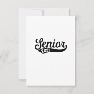 Save The Date Diplômé senior 2025 Dernier jour d'école