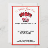 Save The Date Divorce Party à Las Vegas Fabulous Stars - (Dos)