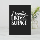 Save The Date Don de scientifique | J'Aime Vraiment La Science (Debout devant)