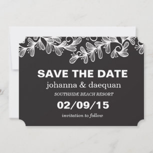 Save The Date Doodle Feuille