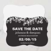 Save The Date Doodle Feuille (Devant / Derrière)