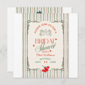 Save The Date Douce Mariée Fleurs Sauvages (Devant / Derrière)