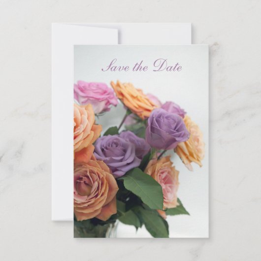 Save The Date Douceur florale (Devant)