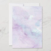 Save The Date Douche nuptiale de roses jaunes pendante (Dos)