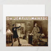 Save The Date Dr Jekyll & Mr. Hyde Halloween 10-Pack (Devant / Derrière)