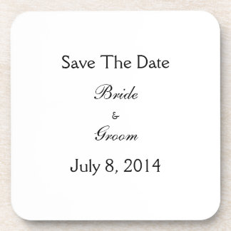 Save the date drankjes onderzetter