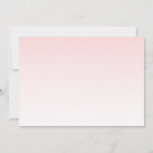 Save The Date Dreamy Pastel Mariage paysager (Dos)