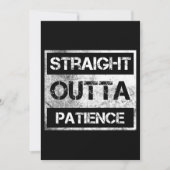 Save The Date Droit Extérieur Patience Drôle 8 (Devant)
