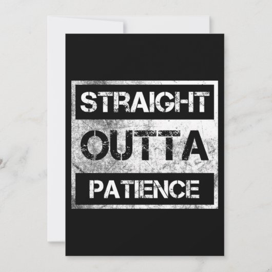 Save The Date Droit Extérieur Patience Drôle 8 (Devant)