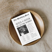 Save The Date Drôle long récit court mariage