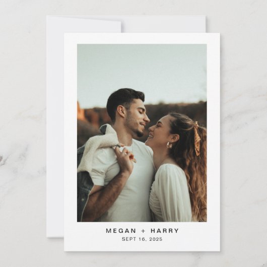 Save The Date Drôle Photo Si Vous Aimez Gâteau Enregistrer Cette (Dos)
