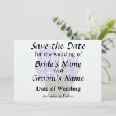 Save The Date Duo de Jacinthe Pourpre (Debout devant)